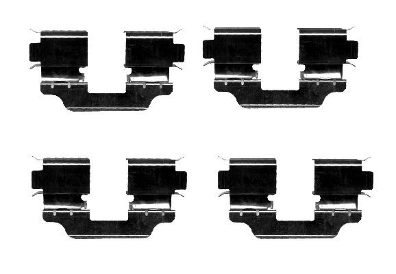 HELLA PAGID Комплектующие, колодки дискового тормоза 8DZ 355 203-171